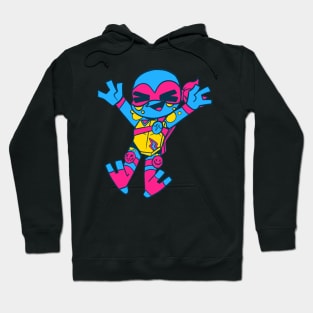 Mikey Pansexual Flag ROTTMNT Hoodie